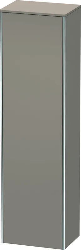 Duravit Hochschrank XSquare, wandh., TA li. 1776x500x356mm, Basalt Matt