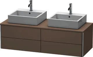 DU WT-Unterbau XSquare,4 Schubk.,wandh. 400x1400x548mm, Basalt Matt