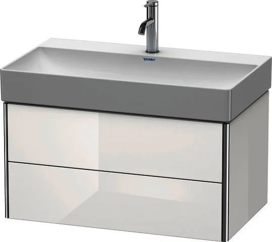 Duravit WTU XSquare 397x784x460mm 2 Schubk., Weiß HGL