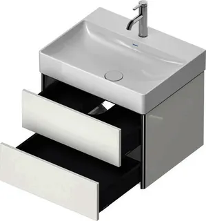 Duravit WTU XSquare 397x584x460mm 2 Schubk., Weiß Matt – Bild 2