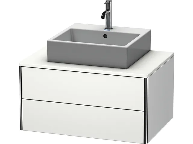 Duravit WTU XSquare 400x800x548mm,wandhängend Weiß Matt, 2 Schubkästen