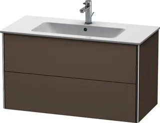 DU WT-Unterbau XSquare, 2 Schubkästen 560x1010x478mm, Basalt Matt