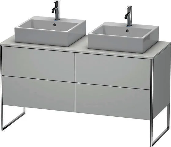 Duravit WTU XSquare 778x1400x548mm 4 Schubk., Weiß Seidenmatt