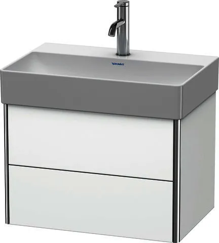 Duravit WTU XSquare 397x584x390mm 2 Schubk., Weiß Matt