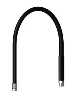 KD Flex.Schlauch Lebensmittelqualität G1/2 schwarz L1200mm