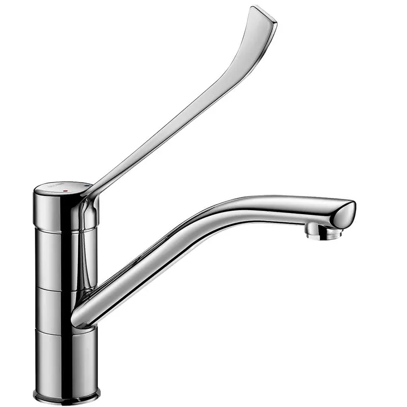 KD SPT-Einhebelmischer Schwenkauslauf H.155 L.230,Hygienehebel