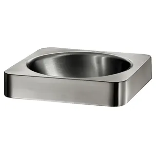 KD AS-Becken QUADRA o. Hl. o. Überlauf Edst. 1.4301 satiniert