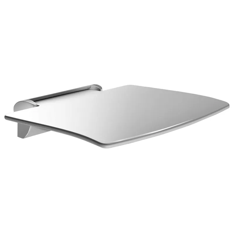 KD Duschklappsitz abnehmbar Be-Line ohne Fuß Alu weiß