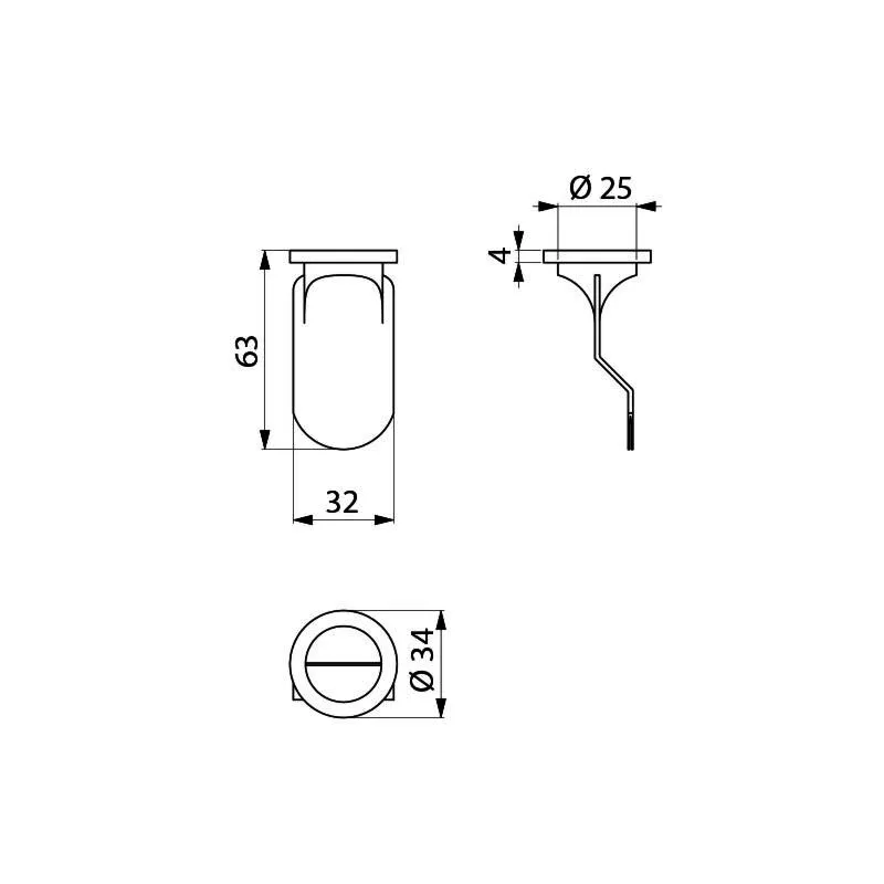 KD Silikonmembran für Urinal HYBRIMATIC und wasserlose Urinale