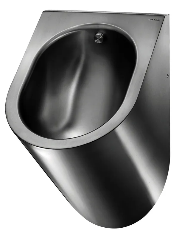 KD Urinal DELTA wandh. Anschl. von hinten Edst. 1.4301 sat