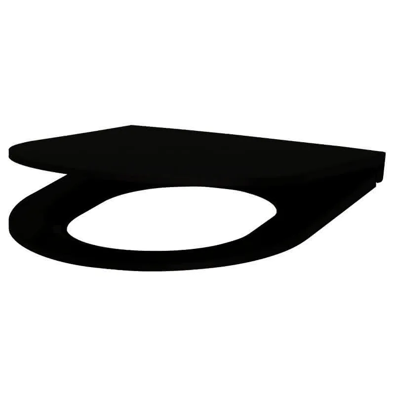 KD WC-Sitz Slim S21 schwarz Duroplast mit Deckel