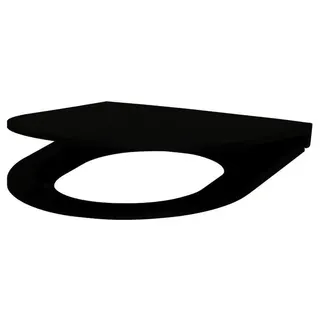 KD WC-Sitz Slim S21 schwarz Duroplast mit Deckel