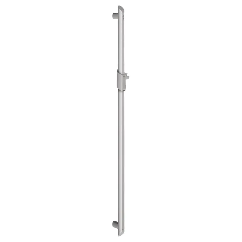KD Brausestange + Schieber Be-Line D35 H.1050 Aluminium weiß