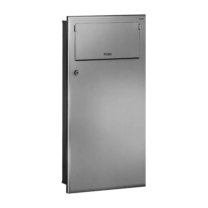 KD Abfallbehälter UP PUSH 18l Edst. 1.4301 sat (ex-0013320000)