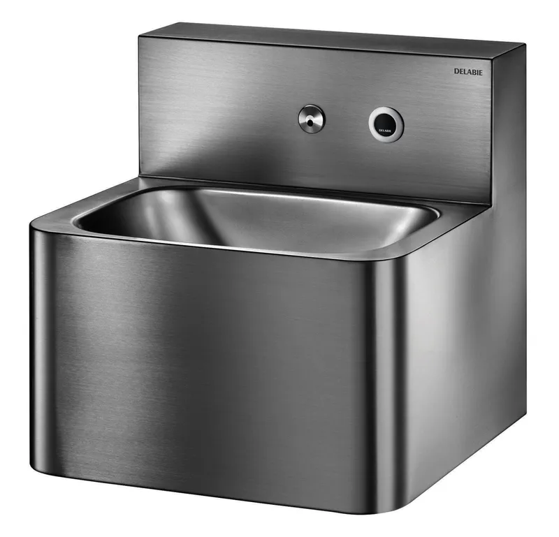 KD Waschtisch TEK wandh. mit integr. elektron. Armatur Edst. 1.4301 sat