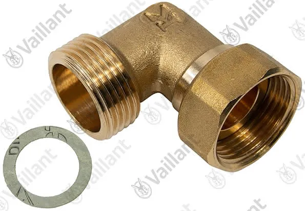 Anschlussstück, Winkel G 3/4 Vaillant-Nr. 0010028153