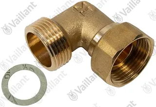 Anschlussstück, Winkel G 3/4 Vaillant-Nr. 0010028153