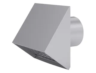 Vaillant Fassadendurchführung VAZ-G160 weißaluminium für EPP-Rohr D 246/160 mm