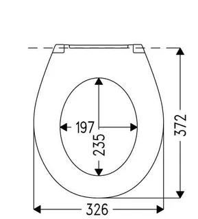 HARO WC-Sitz Plus 23 weiß Bügelscharnier Edelstahl B0302W – Bild 2