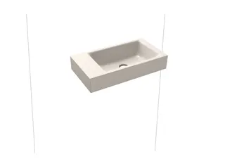 Kaldewei WB PURO WAND-HANDWASCHTISCH Mod.3162, 550x300mm,pergamon,links,PEFF,AD,oÜL – Bild 2