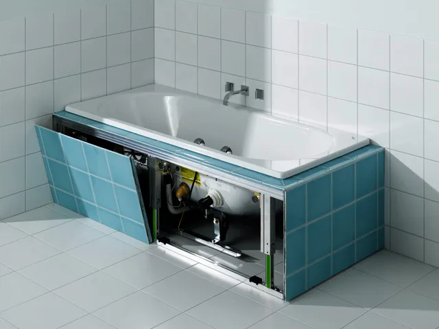 Kaldewei Verkleidungssystem für Whirlwannen Multiverso, Seitenteil 900mm