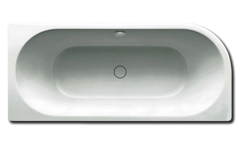 Kaldewei Badewanne CENTRO DUO 1 LINKS Mod.136,1800x 800mm,alpinweiß,Perl-Effekt