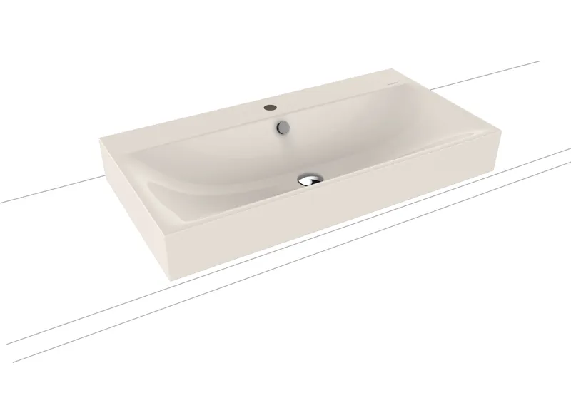 Kaldewei WB SILENIO Mod.3043,900x460mm,perga, PEFF,AD,m. 1HL,mÜL,chr