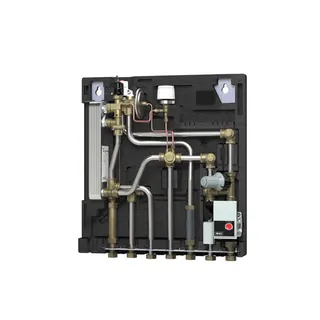 Danfoss Wohnungsstation Evoflat MSS 2 NT-Heizung, 45kW, Dämmhaube, HTC