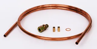 Danfoss Steuerleitung AF Cu-Rohr d:10 x 1 mm x 1500 mm, G 1/4