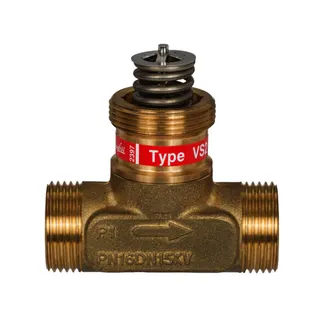 Danfoss Durchgangsventil VS2 DN15 Kvs 1,6, PN16, entzinkungsfreies Messing