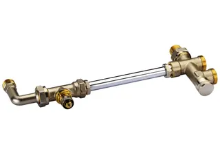 Danfoss Kupplungsgehäuse RA-K Heizkörper: R 1/2, Anlage: G 3/4 AG – Bild 4