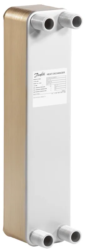 Danfoss Plattenwärmeübertrager XB37M-1 MicroPlate, 50 Platten, gelötet