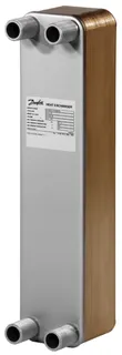 Danfoss Plattenwärmeübertrager XB37M-1 MicroPlate, 50 Platten, gelötet – Bild 5