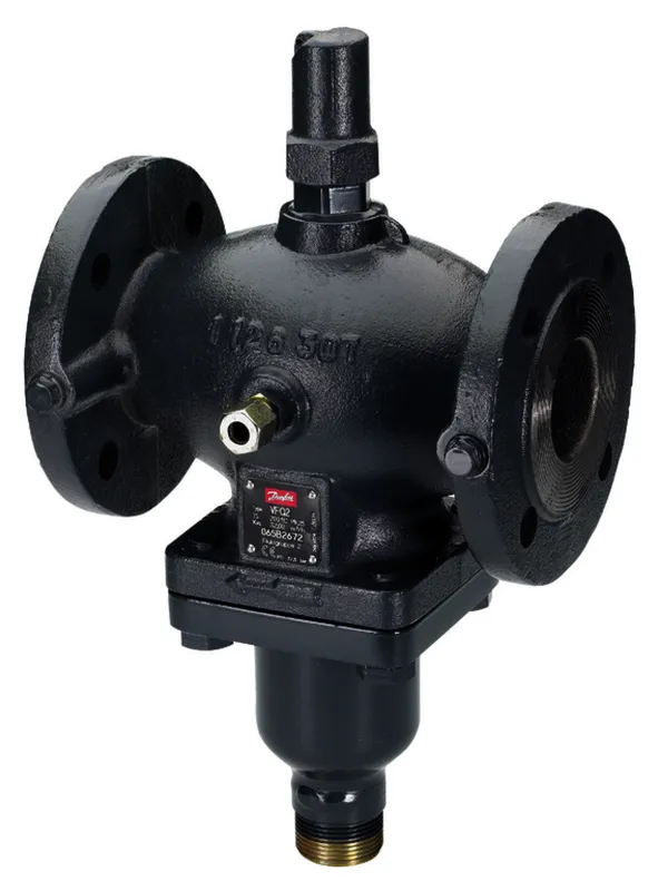 Danfoss Durchgangsventil VFQ2 DN32 Kvs 16, PN 16, GG-25, Flansch