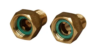 Danfoss Gewindenippel 2x, DN 15