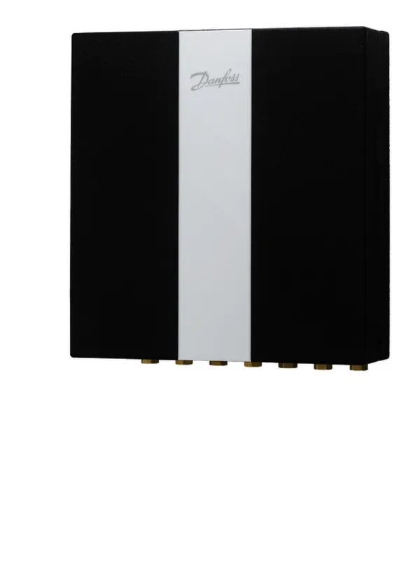 Danfoss Wohnungsstation Evoflat FSS 1 HT-Heizung, 37kW, Dämmhaube