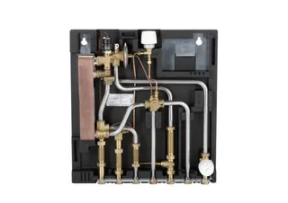Danfoss Wohnungsstation Evoflat FSS 1 HT-Heizung, 37kW, Dämmhaube – Bild 5
