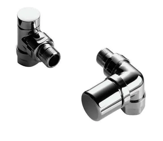 Zehnder Zubehör Ventilkörper Set G M30x1,5, Winkeleckform rechts, weiß
