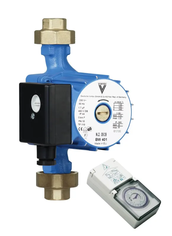 Vortex Pumpe BW 401 V mit Verschraubung 3/4" innen
