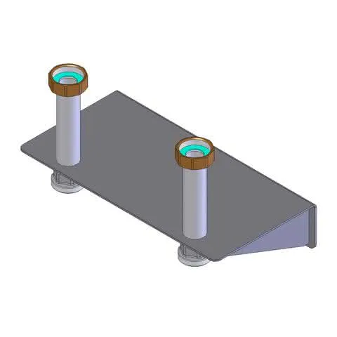 FL Wandhalterung f. Pumpengruppen V-UK und V-MM, bis DN 32
