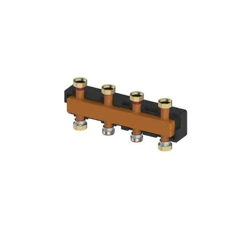 FL Verteilerbalken, differenzdruckarm 2-fach, bis 3 Heizkreise, bis 70 KW