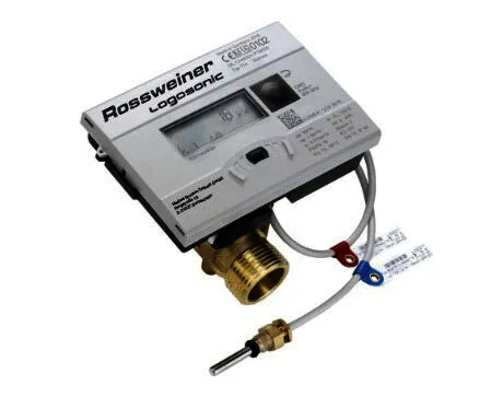 FL LogoSonic M-Bus Qp 1,5 qm/h, MID, US PN16, Wärmezähler, Einbau Rücklauf