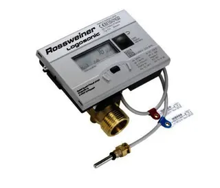 FL LogoSonic M-Bus Qp 1,5 qm/h, MID, US PN16, Wärmezähler, Einbau Rücklauf