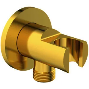 Ideal Standard Wandhalter Idealrain Atelier f.HB u.Brauseschlauch G1/2 Brushed Gold – Bild 3