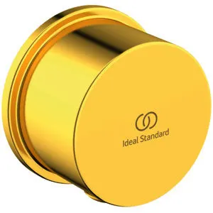 Ideal Standard Wandanschlussbogen Idealrain Atelier f.Brauseschlauch G1/2 Brushed Gold – Bild 2