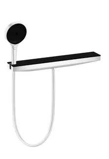 Hansgrohe Schlauchanschluss Rainfinity Porter 500 mattweiss mit Ablage L – Bild 2