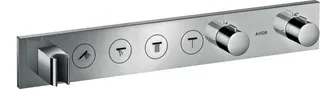 Hansgrohe Thermostatmodul Unterputz Select Axor Fertigset 4 Verbraucher chrom – Bild 2