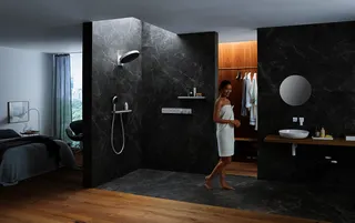 Hansgrohe Ablage 500 Rainfinity mattweiss – Bild 5