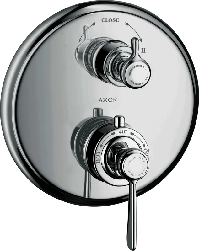 Hansgrohe Thermostat UP Axor Montreux F-Set Hebelgriff chr.mit Absperr-u.Umstellv.