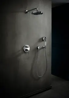 Hansgrohe Kopfbrause Axor Montreux 240mm chrom – Bild 3